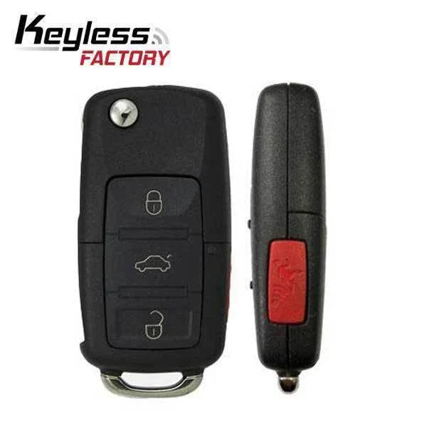 2002-2006 Volkswagen / 4-Button Flip-Key / 1J0959753AM (AFTERMARKET)- Auto Lock Supplier -key_supplier_in_canada locksmith_supplier_in_canada #