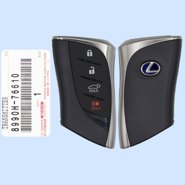 Lexus 4 Button Proximity Key HYQ14FBZ - New OEM 172498- Auto Lock Supplier -key_supplier_in_canada locksmith_supplier_in_canada #