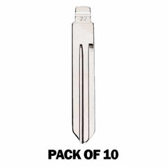 KEYDIY Key Blade – NISSAN DA34 / NSN14 (#22) For Xhorse / Keydiy Universal Remote Flip Keys