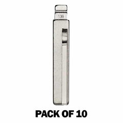 (Pack of 10) KEYDIY Key Blade – Hyundai / Kia HY18R (#130) – For Xhorse / Keydiy Universal Remote Flip Keys