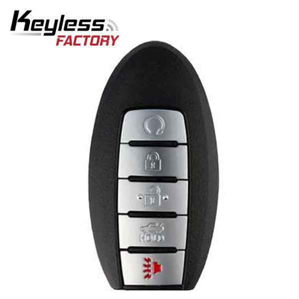 2016-2018 Infiniti / Nissan / 5-Button Smart Key / PN: 285E3-4RA0B / KR5S180144014 / (IC 204) (AFTERMARKET)- Auto Lock Supplier -key_supplier_in_canada locksmith_supplier_in_canada #