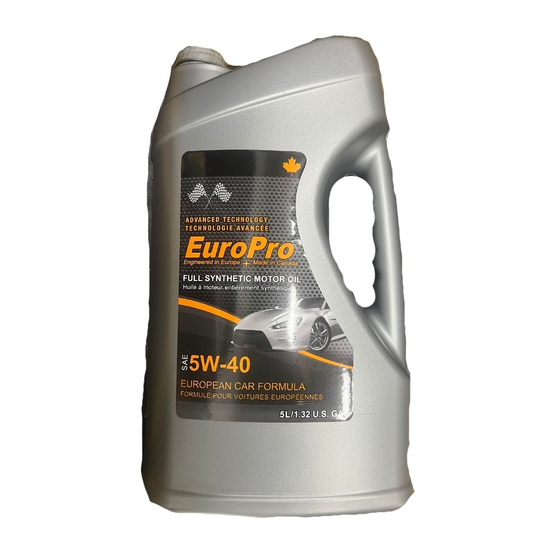 EuroPro Full Synthetic motor oil - 5W-40- Auto Lock Supplier -key_supplier_in_canada locksmith_supplier_in_canada #