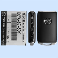 2019-2021 Mazda 4-Button Smart Key WAZSKE11D01 BCYA-67-5DY 315 MHz, New OEM- Auto Lock Supplier -key_supplier_in_canada locksmith_supplier_in_canada #