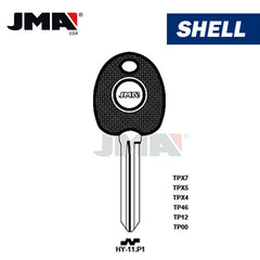 JMA – HYN14T14 CHIPLESS Transponder Key SHELL For Hyundai / HY-11.P1