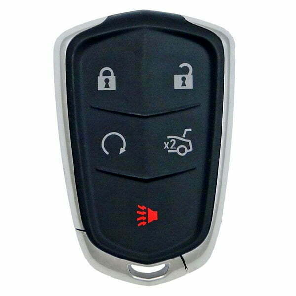2014-2019 Cadillac / 5-Button Smart Key / PN: 13580811 / HYQ2AB (RSK-CAD-2AB-5)- Auto Lock Supplier -key_supplier_in_canada locksmith_supplier_in_canada #