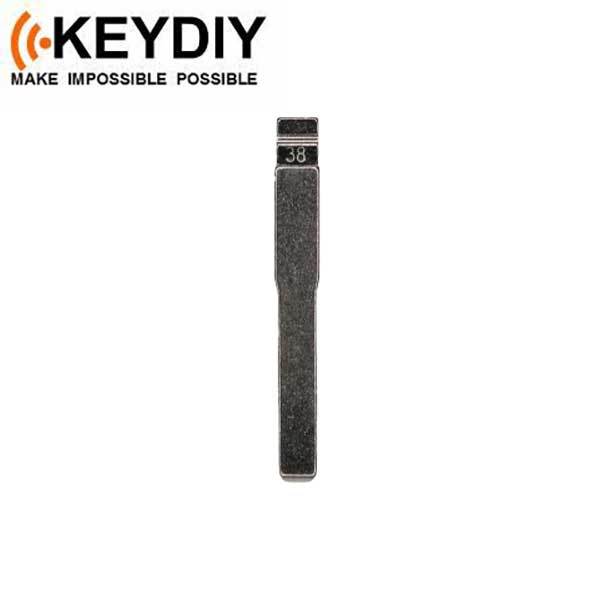 KEYDIY - HU101 - Flip Key Blade - #38 - For Xhorse / Keydiy Universal Remote Flip Keys- Auto Lock Supplier -key_supplier_in_canada locksmith_supplier_in_canada #