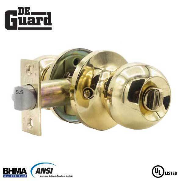 Premium Knobset - Polished Brass/Stainless Steel/Antique Brass /Oil Rubbed Bronze  - Entrance - Grade 3 - ( SC1 / KW1 )- Auto Lock Supplier -key_supplier_in_canada locksmith_supplier_in_canada #