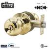 Premium Knobset - Polished Brass/Stainless Steel/Antique Brass /Oil Rubbed Bronze  - Entrance - Grade 3 - ( SC1 / KW1 )- Auto Lock Supplier -key_supplier_in_canada locksmith_supplier_in_canada #