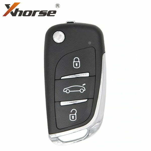 Xhorse 3-Button Universal Remote Flip Key W/ Super Chip For VVDI Key Tool / XEDS01EN- Auto Lock Supplier -key_supplier_in_canada locksmith_supplier_in_canada #