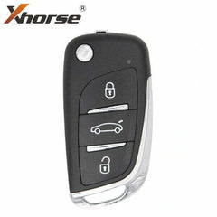Xhorse 3-Button Universal Remote Flip Key W/ Super Chip For VVDI Key Tool / XEDS01EN- Auto Lock Supplier -key_supplier_in_canada locksmith_supplier_in_canada #