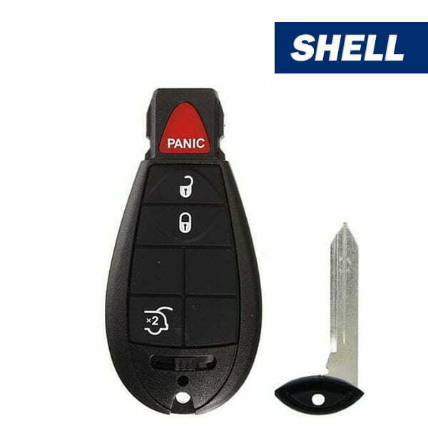 2008-2019 Chrysler / Dodge / Jeep / VW / 4-Button Fobik Key Shell for IYZ-C01C (Aftermarket)- Auto Lock Supplier -key_supplier_in_canada locksmith_supplier_in_canada #