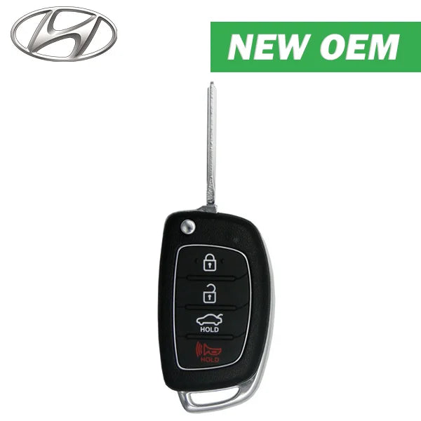 2015-2017 Hyundai Sonata / 4-Button Flip Key / PN: 95430-C1010 / TQ8-RKE-4F16 / Canadian Version (OEM)- Auto Lock Supplier -key_supplier_in_canada locksmith_supplier_in_canada #