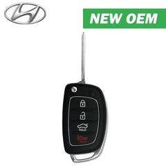 2015-2017 Hyundai Sonata / 4-Button Flip Key / PN: 95430-C1010 / TQ8-RKE-4F16 / Canadian Version (OEM)- Auto Lock Supplier -key_supplier_in_canada locksmith_supplier_in_canada #