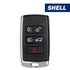 2018-2025 Land Rover / 5-Button Smart Key SHELL For FCC ID: KOBJXF18A (Aftermarket)