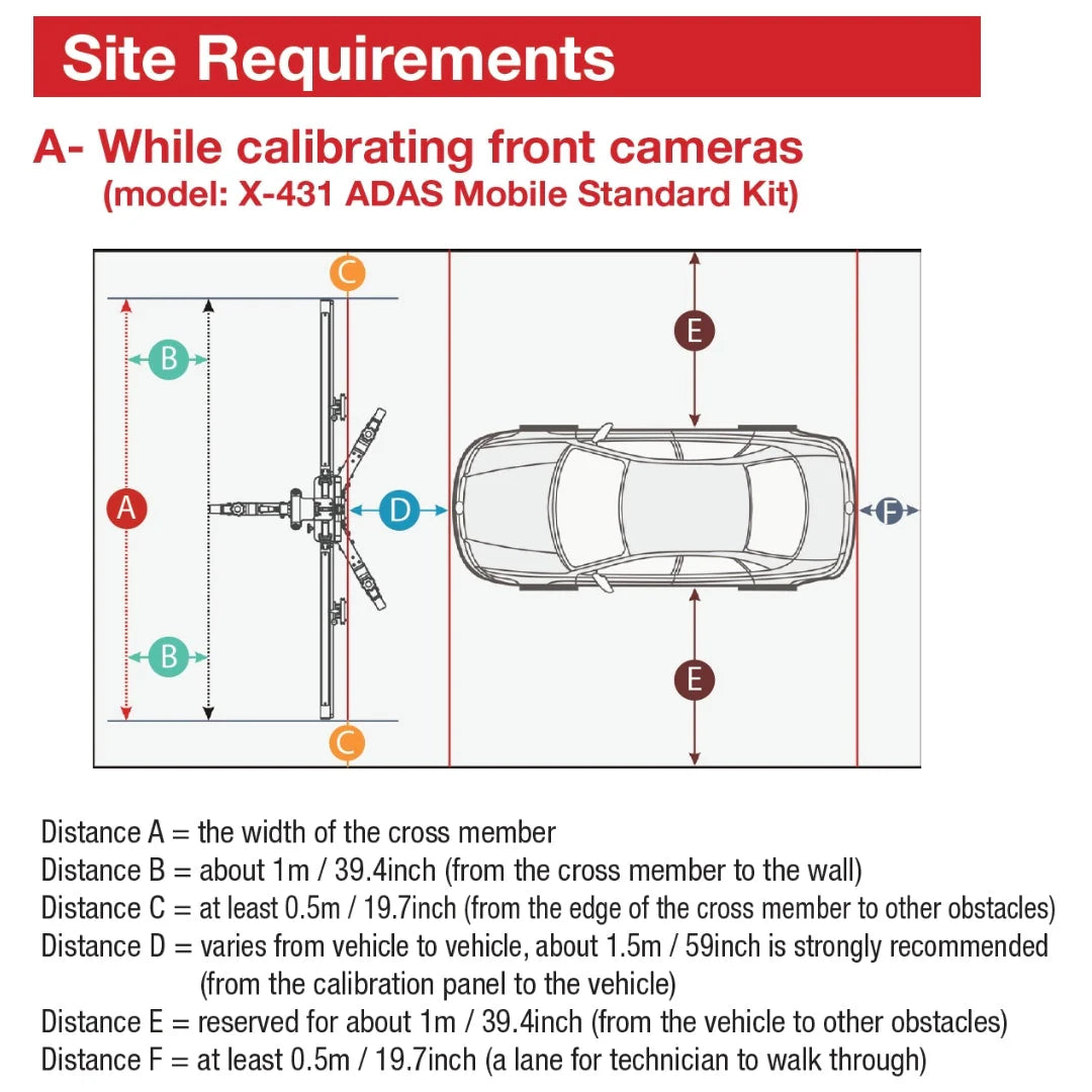 LAUNCH X-431 ADAS MOBILE PLUS - Body Collision Kit