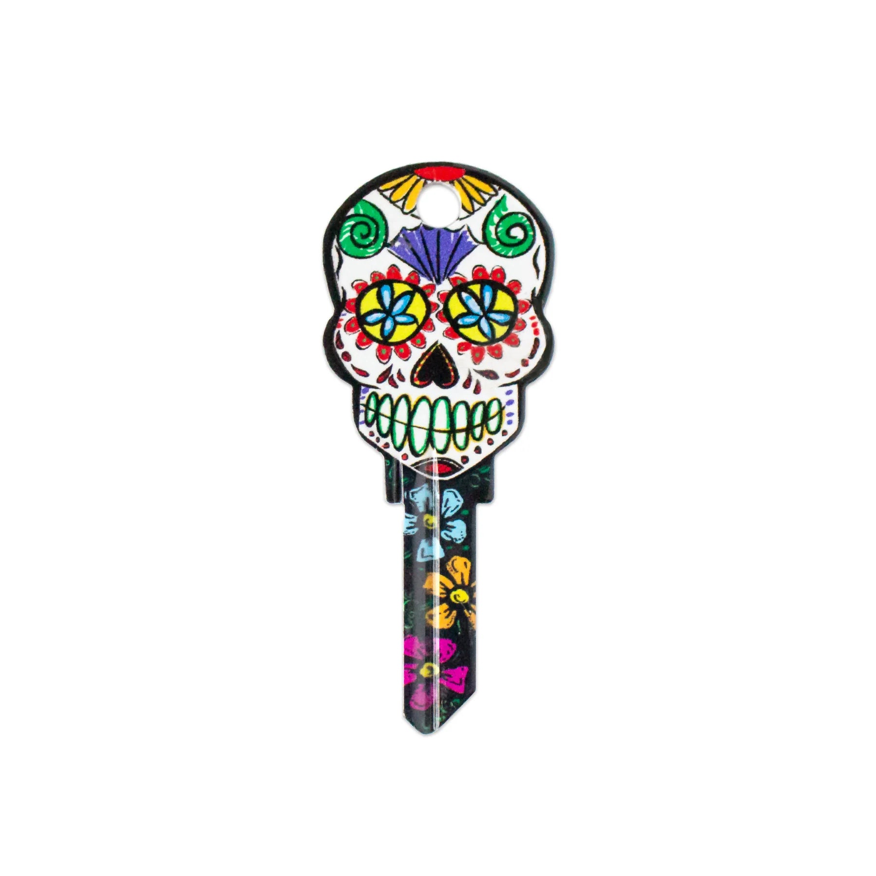 Sugar Skull | Key Shapes- Auto Lock Supplier -key_supplier_in_canada locksmith_supplier_in_canada #
