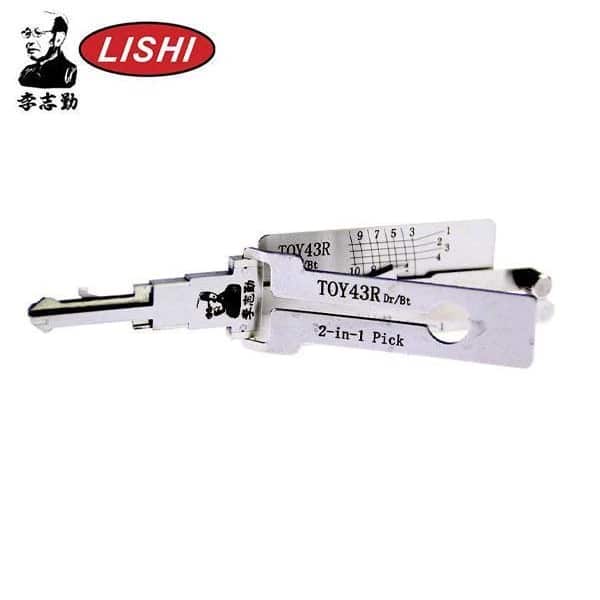 Original Lishi – TOY43R Subaru / GMC / Chevy / 2-in-1 Pick & Decoder / Door & Trunk