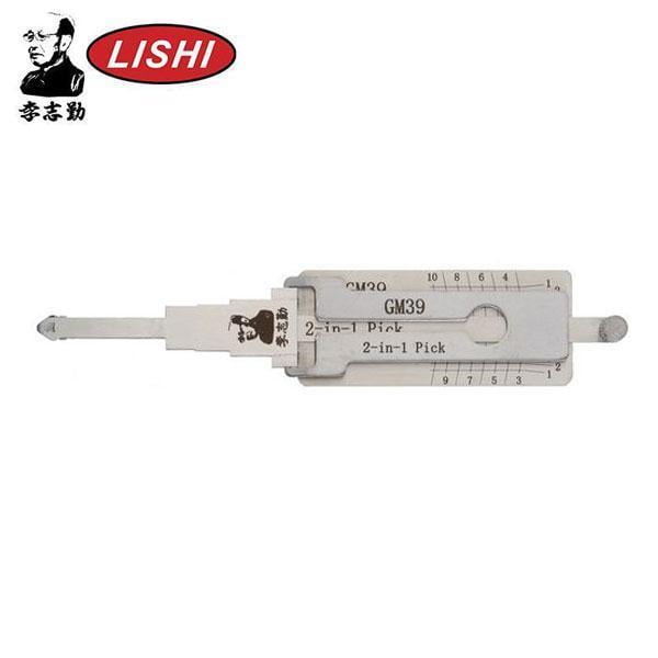 Original Lishi – GM / GM39 / B102 / 10-Cut / 2-In-1 Pick & Decoder / Anti-Glare