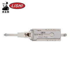 Original Lishi – GM / GM39 / B102 / 10-Cut / 2-In-1 Pick & Decoder / Anti-Glare