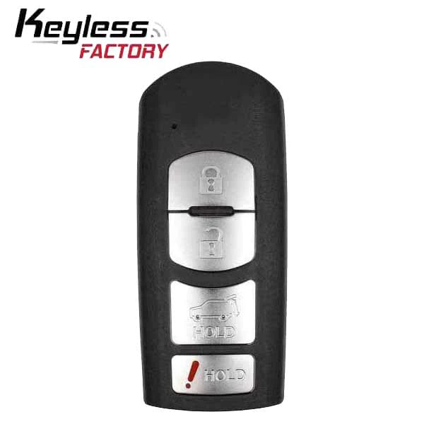 2010-2015 Mazda CX-7 / CX-9 / 4-Button Smart Key W/ Hatch / PN: TEY1-67-5RY / WAZX1T763SKE11A04 (AFTERMARKET)- Auto Lock Supplier -key_supplier_in_canada locksmith_supplier_in_canada #