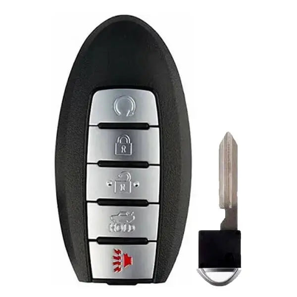 2013-2021 Nissan Infiniti / 5-Button Smart Key / PN: 285E3-1LA5A, 285E3-1LB5A / FCC ID: CWTWB1G744 (Aftermarket)- Auto Lock Supplier -key_supplier_in_canada locksmith_supplier_in_canada #