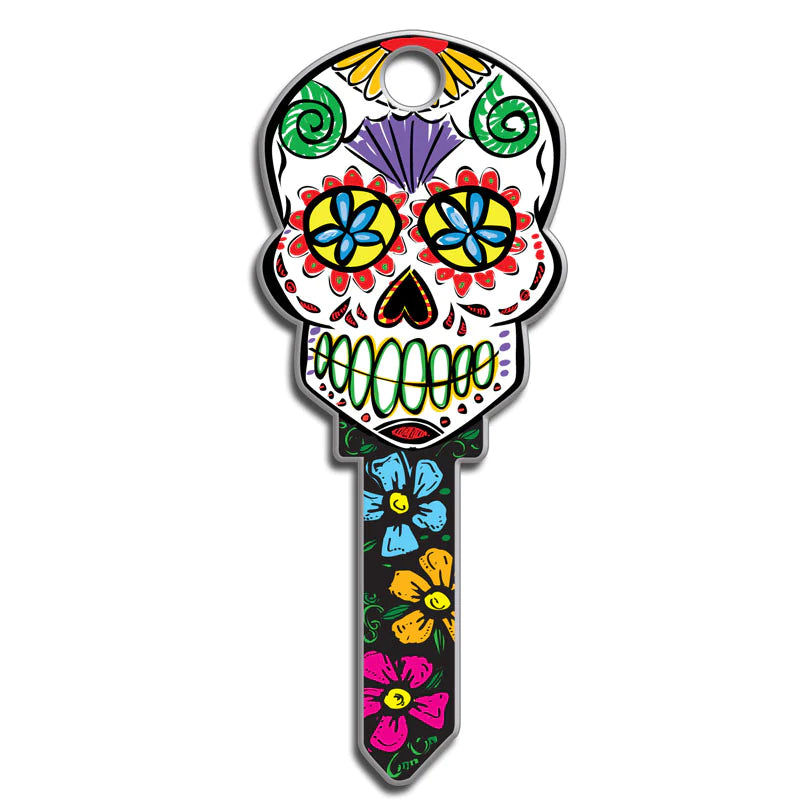 Sugar Skull | Key Shapes- Auto Lock Supplier -key_supplier_in_canada locksmith_supplier_in_canada #