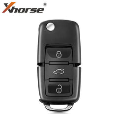 Xhorse – VW Volkswagen Style / 3-Button Universal Remote Key for VVDI Key Tool / XKB510EN (Wired)- Auto Lock Supplier -key_supplier_in_canada locksmith_supplier_in_canada #