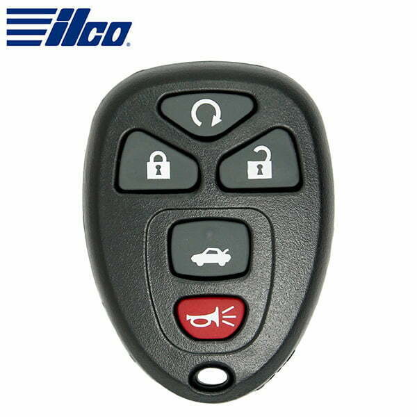 2004-2012 GM / 5-Button Keyless Entry Remote / KOBGT04A (Aftermarket)- Auto Lock Supplier -key_supplier_in_canada locksmith_supplier_in_canada #
