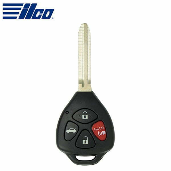 ILCO Look-Alike™ 2010-2015 Toyota 4-Button Remote Head Key / PN: 89070-02620 (RHK-TOY-4B1)- Auto Lock Supplier -key_supplier_in_canada locksmith_supplier_in_canada #