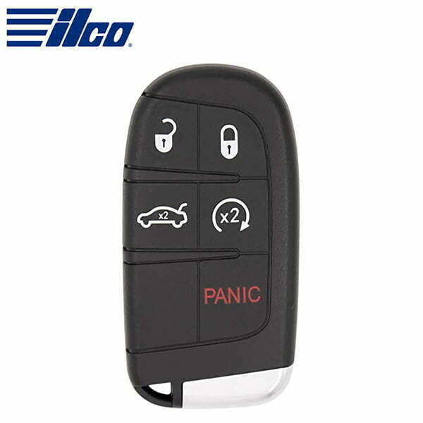 ILCO Look-Alike™ 2015-2019 Chrysler 200 300 / 5-Button Smart Key / PN: 68155687AA / FCC ID: M3M-40821302 (PRX-CHRY-5B6)