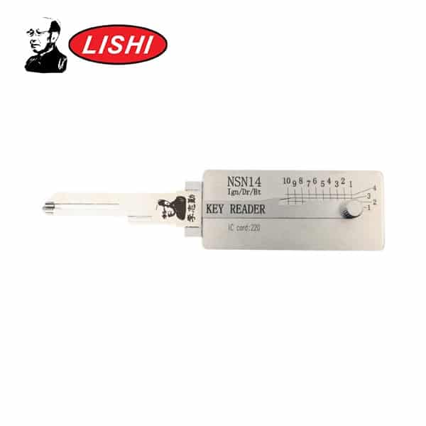 Original Lishi – Nissan / Infiniti / NSN14 / 10-Cut / Reader & Decoder / Ignition / Door & Trunk – AG