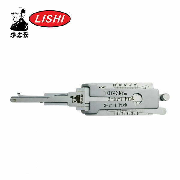 Original Lishi – TOY43R Subaru / GMC / Chevrolet / 2-in-1 / Pick & Decoder / Ignition