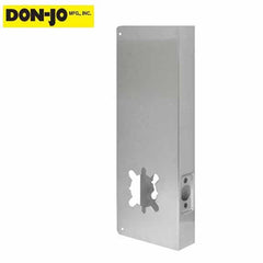 Don-Jo - Wrap Plate #14-2 - 2-3/4" - 1-3/4" Doors - Silver- Auto Lock Supplier -key_supplier_in_canada locksmith_supplier_in_canada #