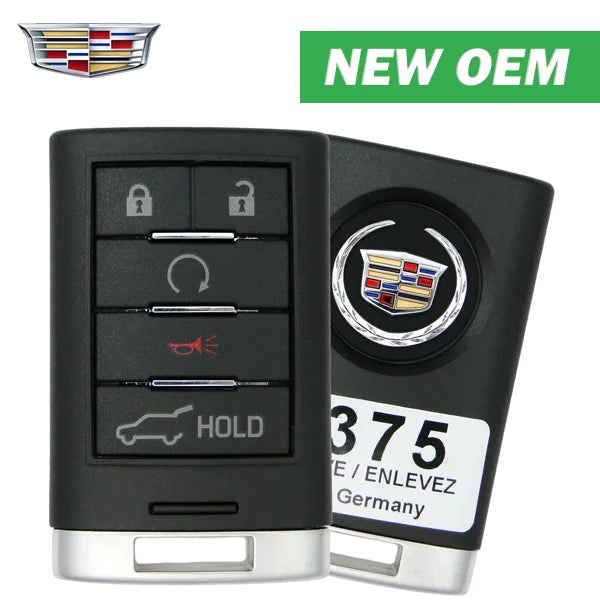 2010-2015 Cadillac SRX ATS XTS / 5-Button Smart Key / NBG009768 (OEM)- Auto Lock Supplier -key_supplier_in_canada locksmith_supplier_in_canada #