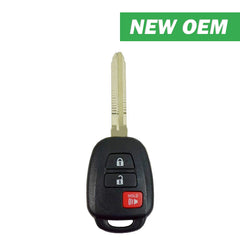 2012-2014 Toyota Yaris / 3-Button Remote Head Key / PN: 89070-52D90 (OEM)- Auto Lock Supplier -key_supplier_in_canada locksmith_supplier_in_canada #