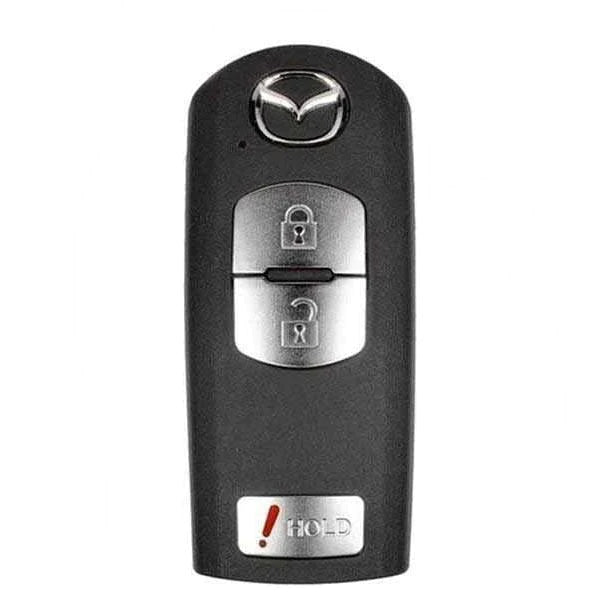 2012-2017 Mazda 3 CX3 CX5 / 3-Button Smart Key / PN: KDY3-67-5DY / WAZSKE13D01 (OEM Refurb)- Auto Lock Supplier -key_supplier_in_canada locksmith_supplier_in_canada #