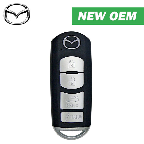 2014-2019 Mazda / 4-Button Smart Key / FCC ID: WAZSKE13D01 / PN: GJY9-67-5DY (OEM)- Auto Lock Supplier -key_supplier_in_canada locksmith_supplier_in_canada #