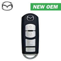 2014-2019 Mazda / 4-Button Smart Key / FCC ID: WAZSKE13D01 / PN: GJY9-67-5DY (OEM)- Auto Lock Supplier -key_supplier_in_canada locksmith_supplier_in_canada #