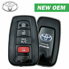 2017-2021 Toyota Prius Prime / 4-Button Smart Key / PN: 89904-47460 / HYQ14FBE-0410 (OEM)- Auto Lock Supplier -key_supplier_in_canada locksmith_supplier_in_canada #