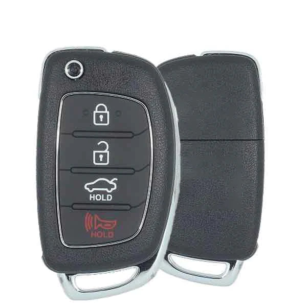 2015-2017 Hyundai Sonata / 4-Button Flip Key / PN: 95430-C1010 / TQ8-RKE-4F16 (AFTERMARKET)- Auto Lock Supplier -key_supplier_in_canada locksmith_supplier_in_canada #