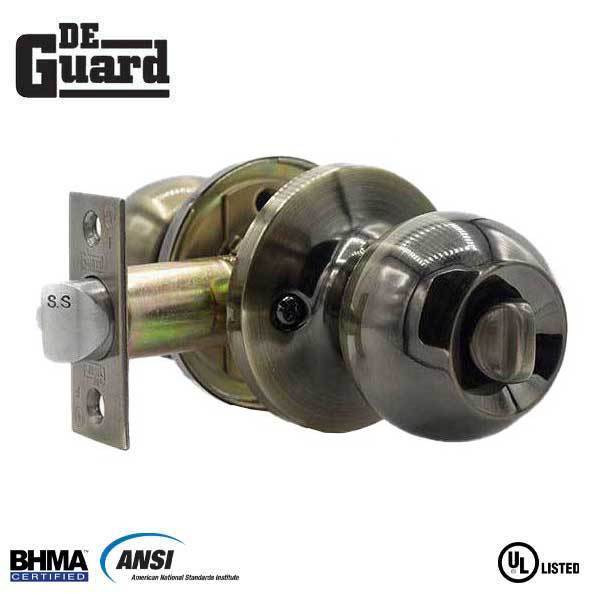 Premium Knobset - Polished Brass/Stainless Steel/Antique Brass /Oil Rubbed Bronze  - Entrance - Grade 3 - ( SC1 / KW1 )- Auto Lock Supplier -key_supplier_in_canada locksmith_supplier_in_canada #