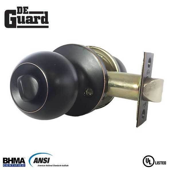 Premium Knobset - Polished Brass/Stainless Steel/Antique Brass /Oil Rubbed Bronze  - Entrance - Grade 3 - ( SC1 / KW1 )- Auto Lock Supplier -key_supplier_in_canada locksmith_supplier_in_canada #