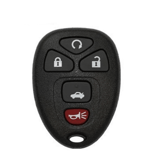 2006-2012 Chevrolet / Buick / Cadillac 5-Button Keyless Entry Remote / OUC60270 / (R-GM-802)- Auto Lock Supplier -key_supplier_in_canada locksmith_supplier_in_canada #