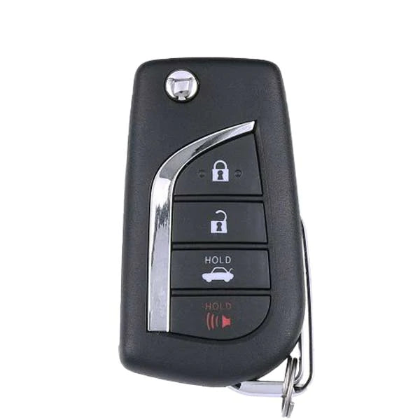 2018 - 2021 Toyota Camry / Corolla 4-Button Flip Key / PN: 89070-06790 / HYQ12BFB / H Chip (AFTERMARKET)- Auto Lock Supplier -key_supplier_in_canada locksmith_supplier_in_canada #