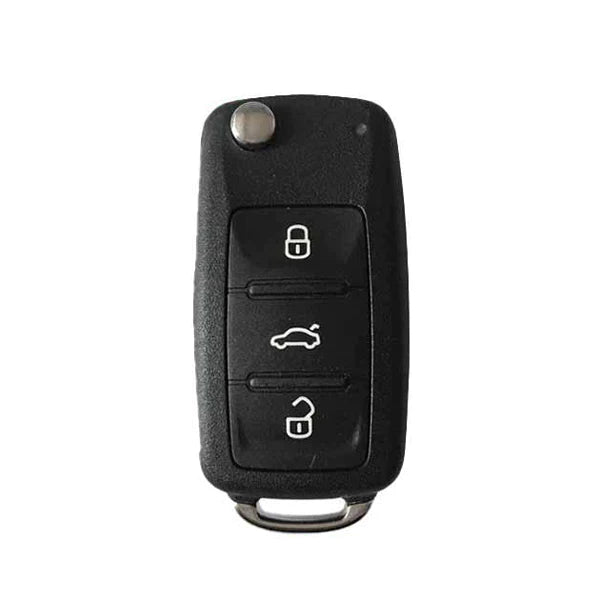 2012-2018 Volkswagen / 4-Button Smart Flip Key / PN: 5KO837202BJ / NBGFS93N / HU66 / PROX / MQB / 314 MHz (AFTERMARKET)- Auto Lock Supplier -key_supplier_in_canada locksmith_supplier_in_canada #