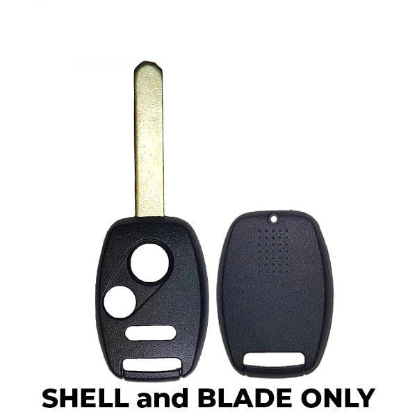 2002-2017 Honda / 3-Button Remote Head Key SHELL / HO01 / OUCG8D-380H-A, CWTWB1U545, CWTWBIU545 (AFTERMARKET)- Auto Lock Supplier -key_supplier_in_canada locksmith_supplier_in_canada #