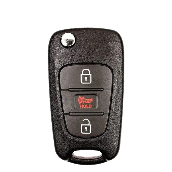 2012-2013 Kia Rio / 3-Button Flip Key / PN: 95430-1W020 / TQ8-RKE-3F02 (AFTERMARKET)- Auto Lock Supplier -key_supplier_in_canada locksmith_supplier_in_canada #