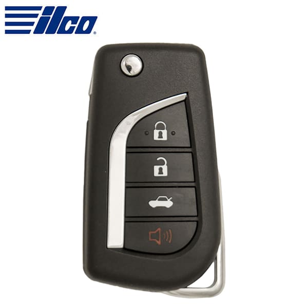 2018-2021 Toyota Camry / Corolla / 4-Button Flip Remote / “H” Chip / PN: 89070-06790- Auto Lock Supplier -key_supplier_in_canada locksmith_supplier_in_canada #