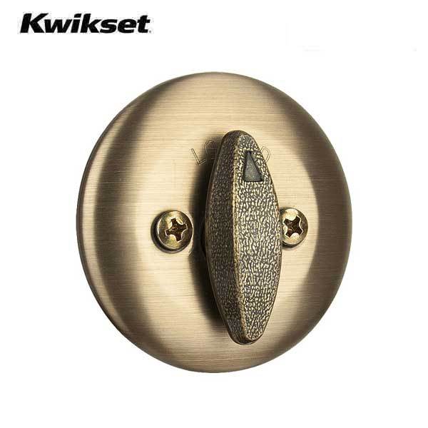 Kwikset - 660 - Residential Deadbolt - Single Cylinder - Antique Brass - Grade 3- Auto Lock Supplier -key_supplier_in_canada locksmith_supplier_in_canada #